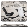 thumbnail image 1 of 10"x12" Mouse Pad, Cute Small Mousepad, Stitched Edge Mouse Pads for Desk, Gaming Mouse Mat for Computer Laptop Office - Bird, 1 of 8