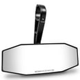 thumbnail image 1 of 10"x3.5" Convex Rear View Mirror For UTV ATV [1.75" Roll Bar Clamp] [Wide Visibility] [360 Adjustable Joint] [Shatterproof Glass] Rearview View Mirror for Polaris RZR 800 900 1000 XP, 1 of 8