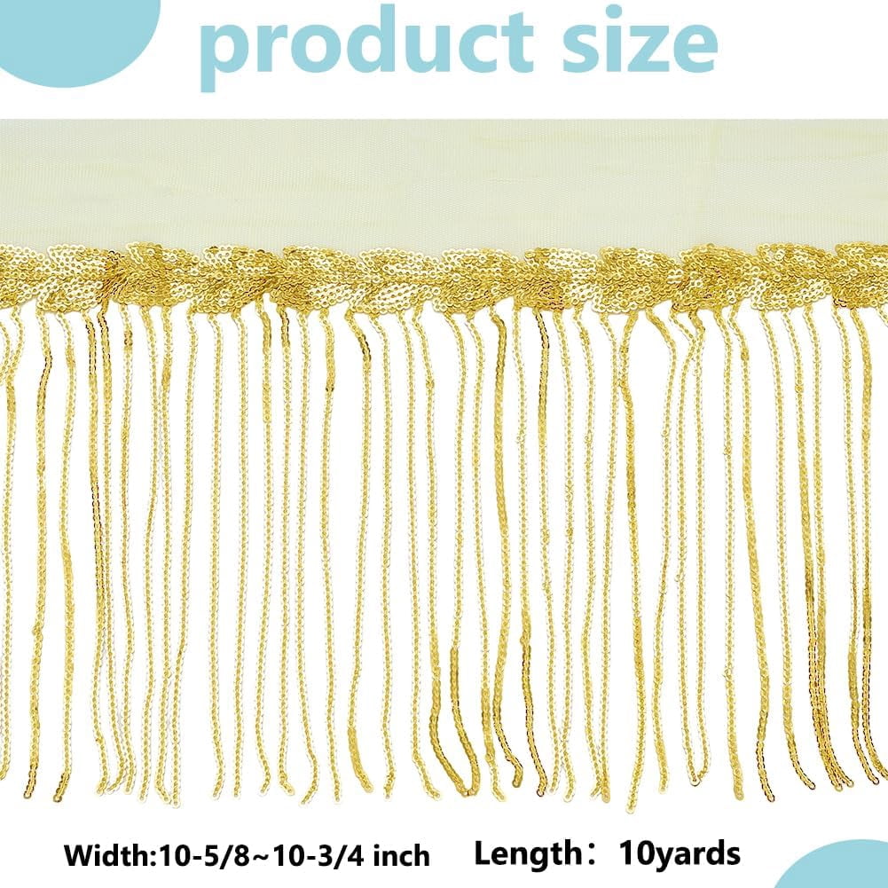 FASHEWELRY 13 Yard Black Cotton Tassel Fringe Trim – 1.1 Inch Wide Boho Ribbon For Sewing, Macrame, Clothes, Lampshades, Curtains & Home Decor Crafts - View #6