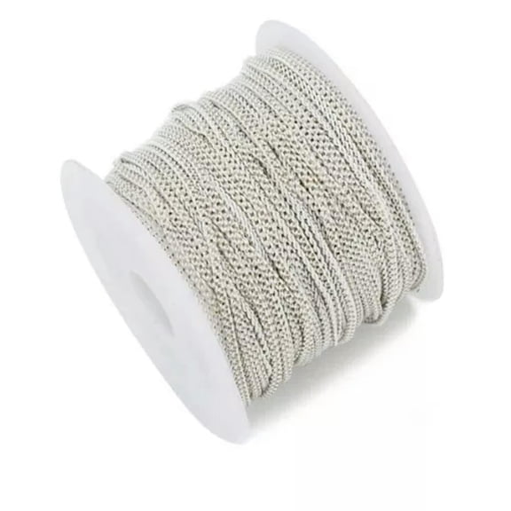 10 yards Metal Bulk Necklace Chain Wholesale Colors Flat Lot Diy Jewelry Hotsale
