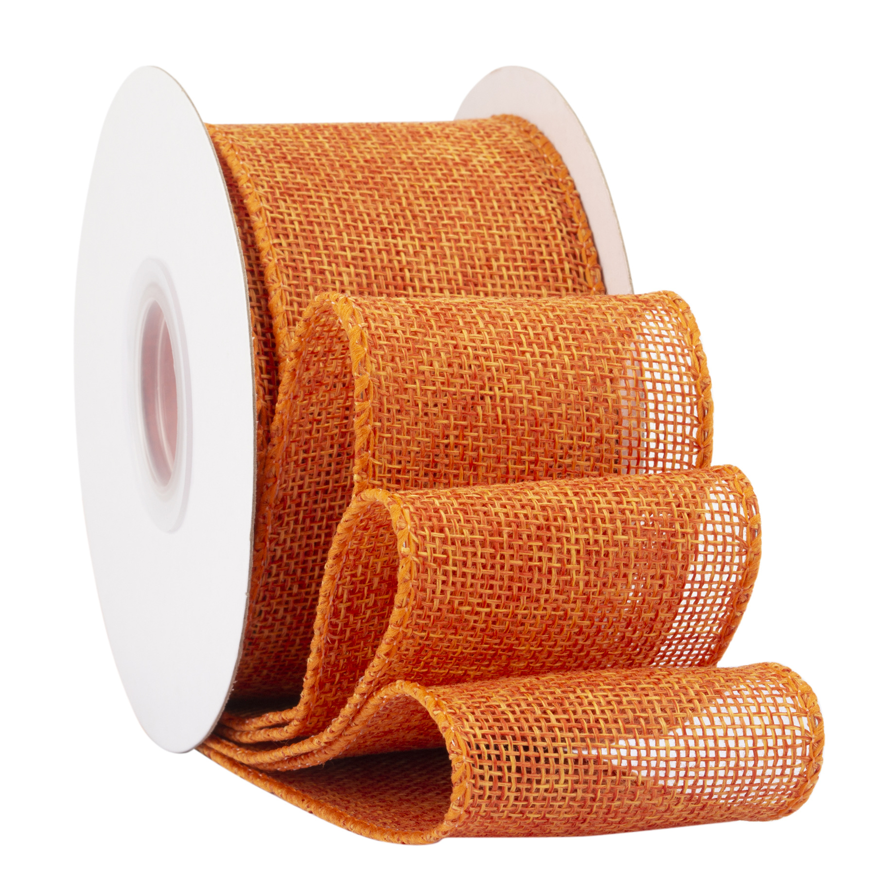10 yards of kraft ribbon Wired kraft ribbon - for gift wrapping, flower ...