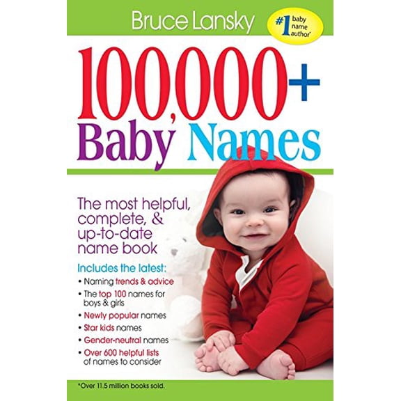 Pre-Owned 100,000 + Baby Names: The Most Helpful, Complete, & Up-To-Date Name Book (Paperback) 0684039990 9780684039992