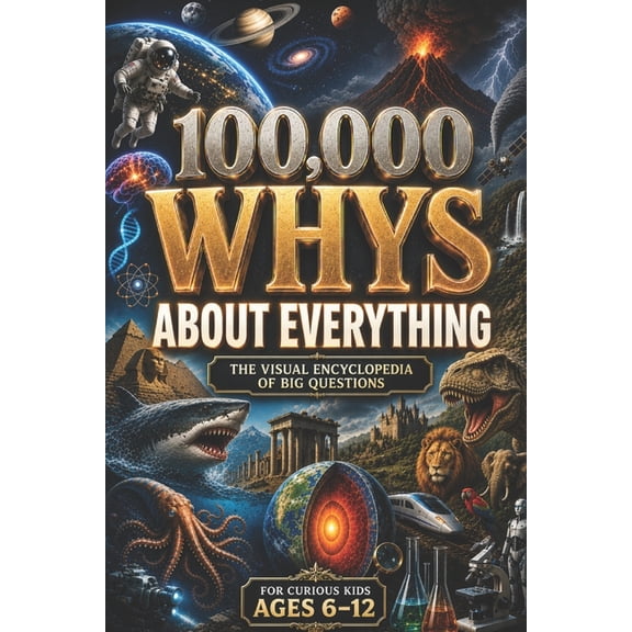 100,000 WHYS About Everything: The Visual Encyclopedia of Big Questions, the big book of everything, 100000 whys kids bo, (Paperback)