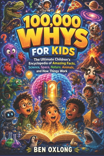 100,000 Whys for Kids: The Ultimate Children's Encyclopedia of Amazing Facts, Science, Space, Nature, Animals, and How T, (Paperback)