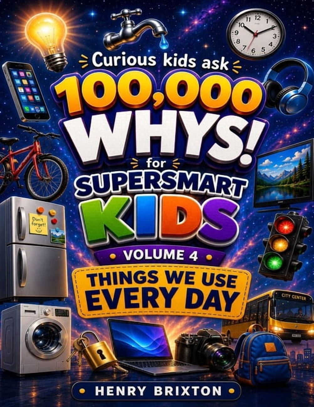 100,000 Whys for Super Smart Kids 100,000 Whys for Super Smart Kids: Volume 4: Things We Use Every Day, (Paperback)