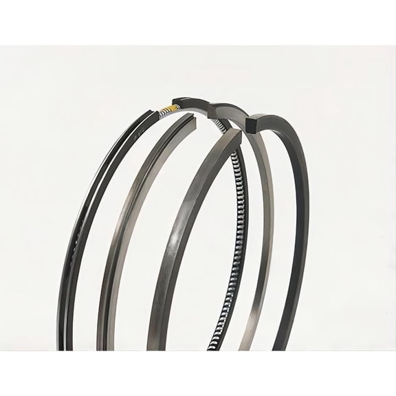 100.0mm Piston Ring Set Compatible with Caterpillar CP-563E/CP-573E/CP-663E/CS-563E/CS-583E/CS-663E/CS-683E Compactor 1999-2009 3056E 6.0L 6-Cylinder Turbocharged Diesel Standard