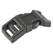 100 - 1/2 inch Contoured Side Release Plastic Buckles