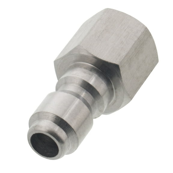 (100) 1/4" FPT Female Stainless Steel Plug Quick Connect Coupler Pressure Washer