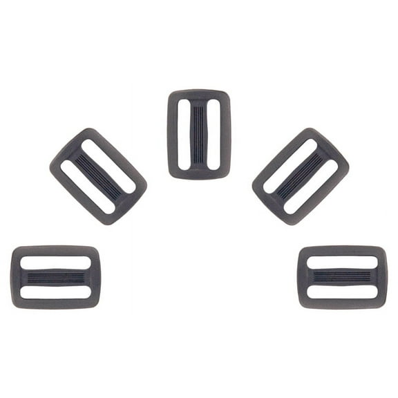 100 - 1 inch Plastic Triglide Slides