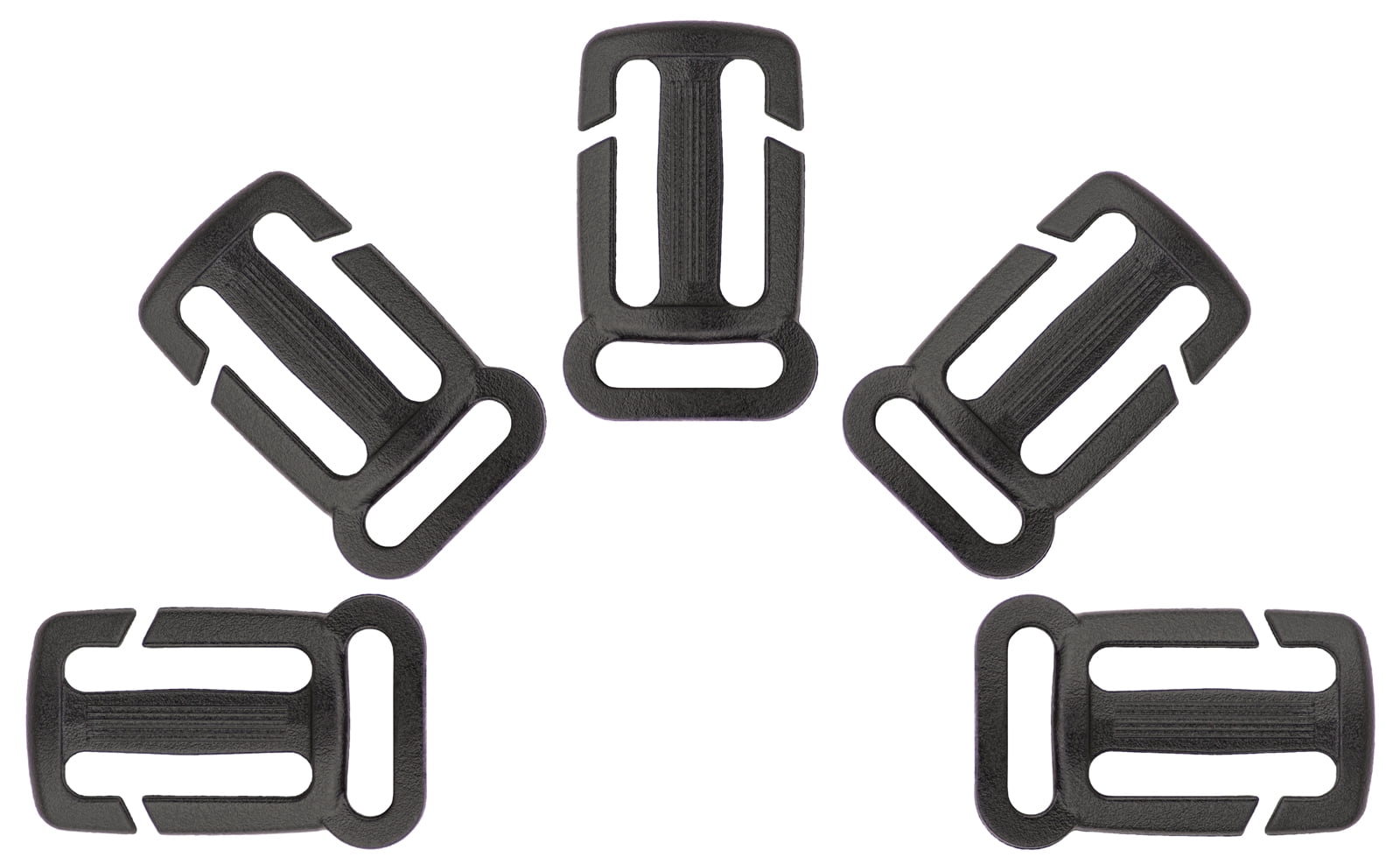 100 1 inch Quik Attach Sternum Strap Adjuster Triglide Slide