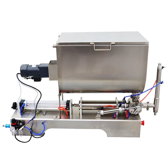 100-1000ML Paste Filling Mixing Machine Single Head Piston Filler Machine