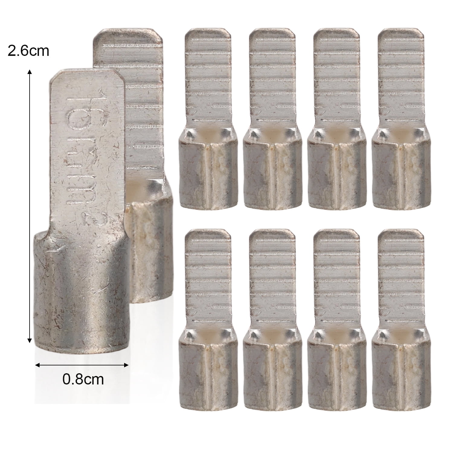 Switch Lug In 100/10PCS Copper Silver Plating Terminal Circuit Breaker Plug Pin ...