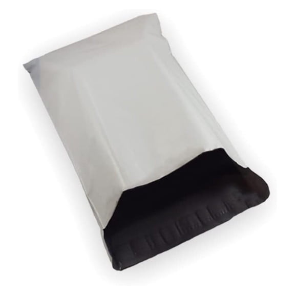 100 13 x 16 White Large Mailers Size #H Self Sealing Envelopes Plastic Shipping Mailing Bags 13x16 2.35 mil