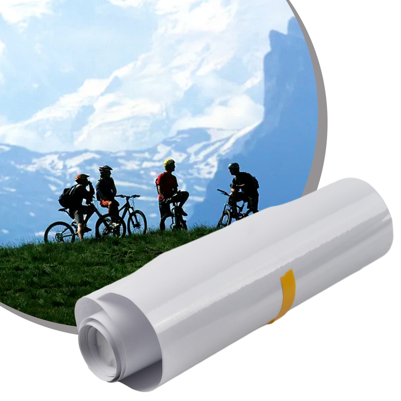 100*15cm Mountain Bike Bicycle Frame Protection Tape Film Clear