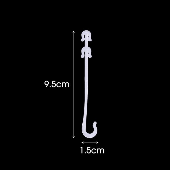 100/1Pcs Plant Tomato Support J Shaped Hooks Reusable Vegetable Plants Trellis Vines Fixed Buckle Hooks For Gardening Supplies