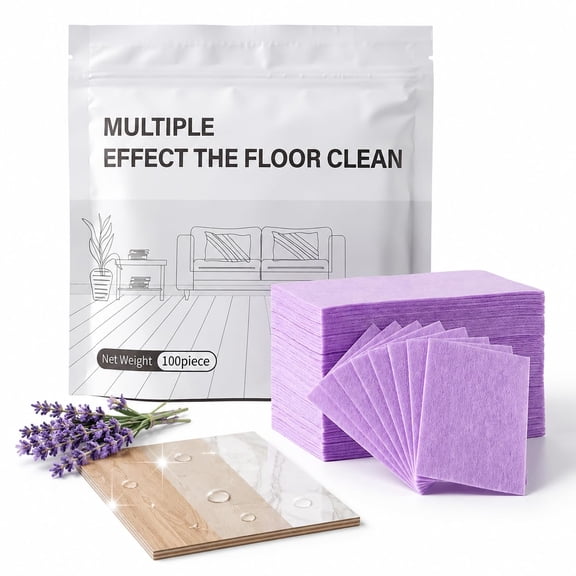 100/200/300 Pcs Multi-surface Floor Cleaning Tablets, Multiple Effect Concentrated Cleaner, Ideal for Hardwood, Tile, Laminate, Marble, Kitchen and Bathroom