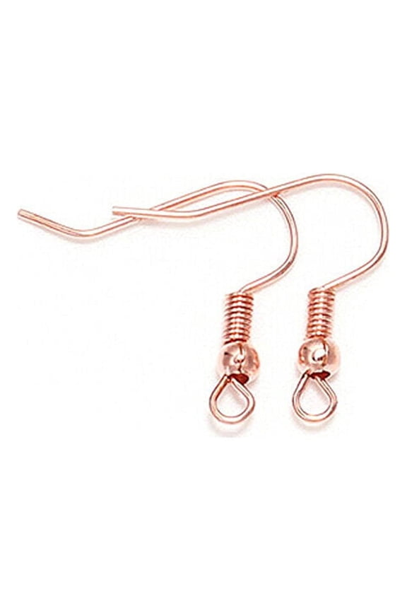 100-200 DIY JEWELRY Making Findings Earring Hook Coil Ear Wire French Hook