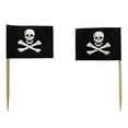 thumbnail image 1 of 100 PCS Pirate Flag Cocktail Pick Cheese Snack Party Toothpicks Halloween, 1 of 4