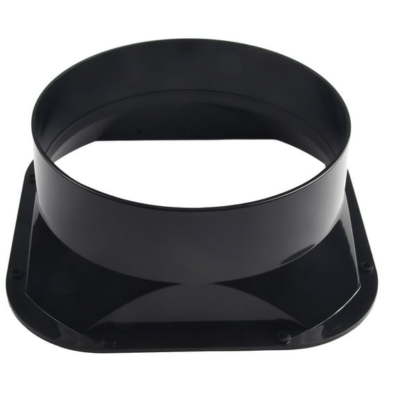 100-200MM ABS Wall Flange Connector for Ventilation Pipe Air Ducting Connection