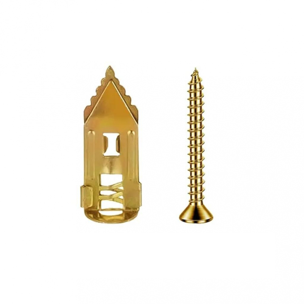 100/200PCS Quick-Install Wall Anchor Kit No Drill Required for Fast ...