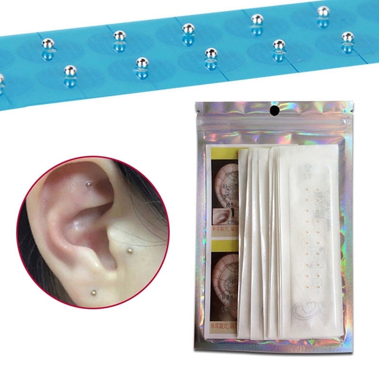 100/200pcs Acupuncture Magnetic Beads Auricular Ear Stickers Massage ...