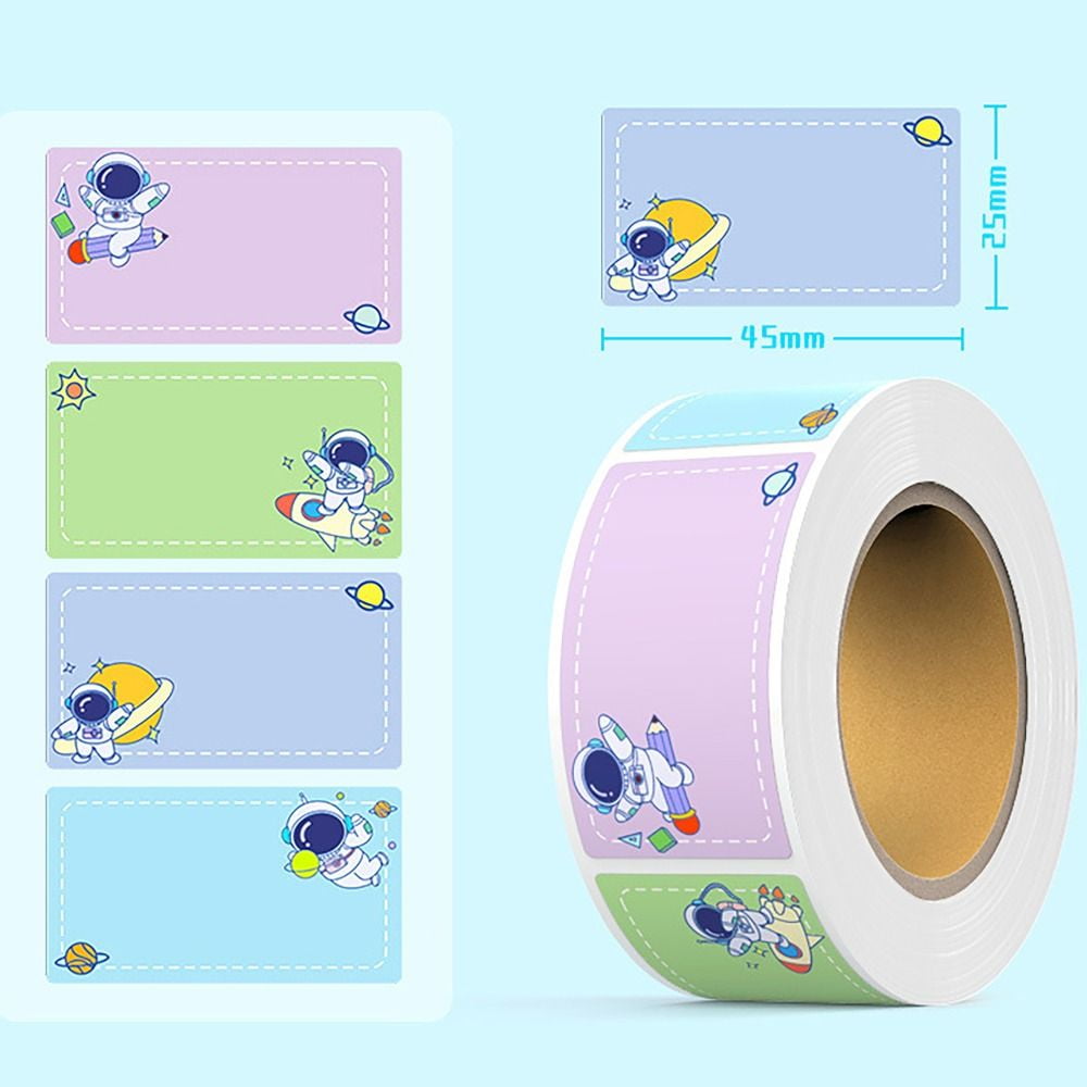 100/280Pcs/Roll Portable Gift Self-adhesive Cartoon Style School …