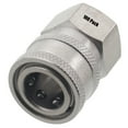 thumbnail image 1 of 100 3/8" FPT Female Stainless Steel Socket Quick Connect Coupler Pressure Washer, 1 of 2