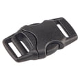 thumbnail image 1 of 100 - 3/8 inch Side Release Flat Plastic Buckle YKK, 1 of 2