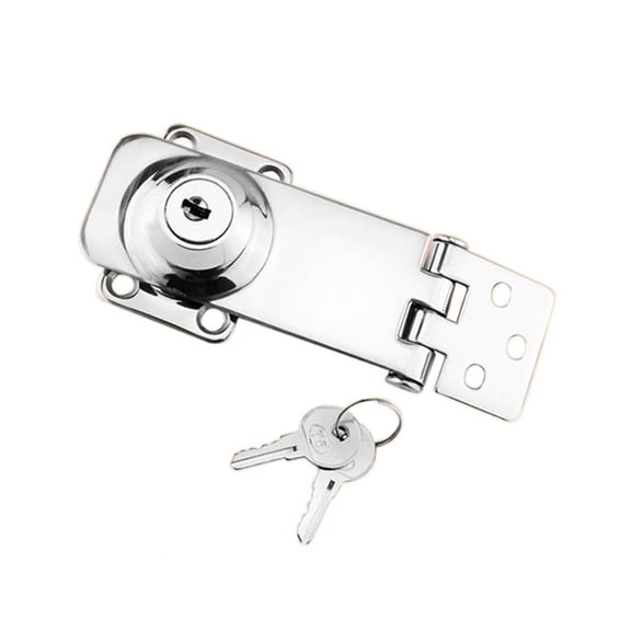 100*30 Lock Hasp Latch Bolt Drawer Lock Cabinet Door Simple Door Lock Ship Yacht Fast ,Widely Use