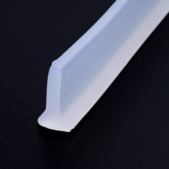 100-300cm Rubber Silicone Shower Barrier Water Stopper Bathroom Waterproof Strip