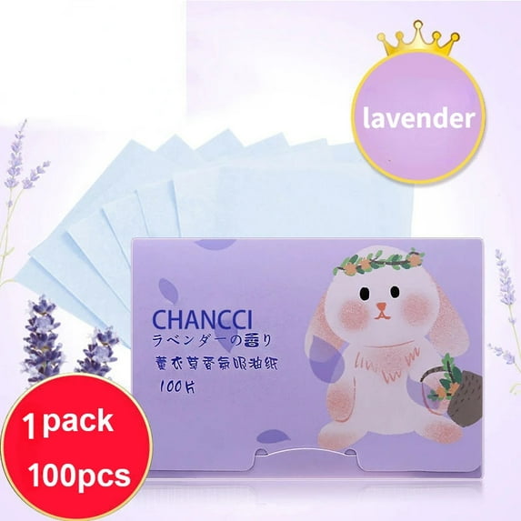 100/300pcs/6Packs Protable Face Oil Blotting Paper Matting Wipes Facial Cleanser Oil Control Oil-absorbing Face Cleaning Tools