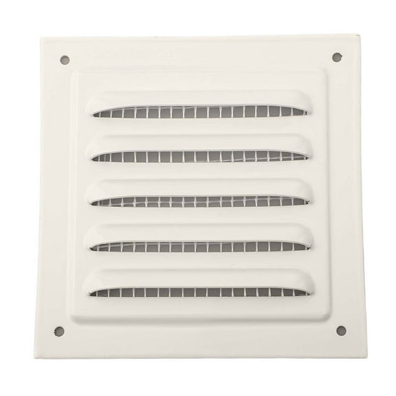 100-400Mm Aluminum Alloy Vent Covers Square Soffit Ventilation Louver Grille Cover Built-In Insect Screen For Bathroom Kitchen