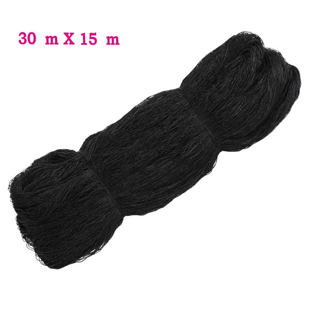100*50 ft Polyester Anti-UV Bird Netting Heavy Duty Garden Bird Poultry Aviary Barrier Anti Bird Netting Heat Corrosion Aging Resistance
