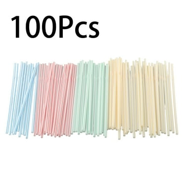 Lucia Colorful Extra Long Flexible Drinking Straws Bendy Disposable ...