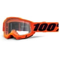 thumbnail image 1 of 100% 50221-101-05 / 50013-00004 Accuri 2 Goggle Neon Orange Frame/Clear Lens, 1 of 2