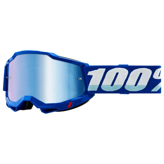 100% 50221-250-02 / 50014-00002 Accuri 2 Goggle Blue Frame/Blue Mirror Lens