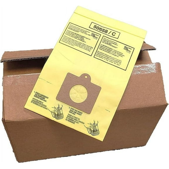 100 5055 Style C/Q Bags Compatible with Kenmore Elite, Intuition, Progressive, 200 400 600 700 800 Series Canister Vacuum Cleaners. Replaces 50104 53292 50557 50558 53291 - MADE IN USA -