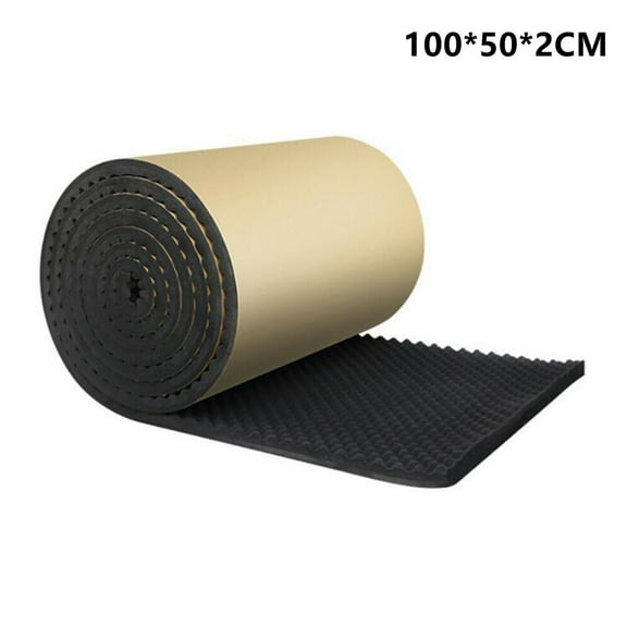100*50Cm Acoustic Foam Egg Crate Sound Absorption Foam Noise Insulation Self-Adhesive Foam For Studio Soundproof Dampening Pad