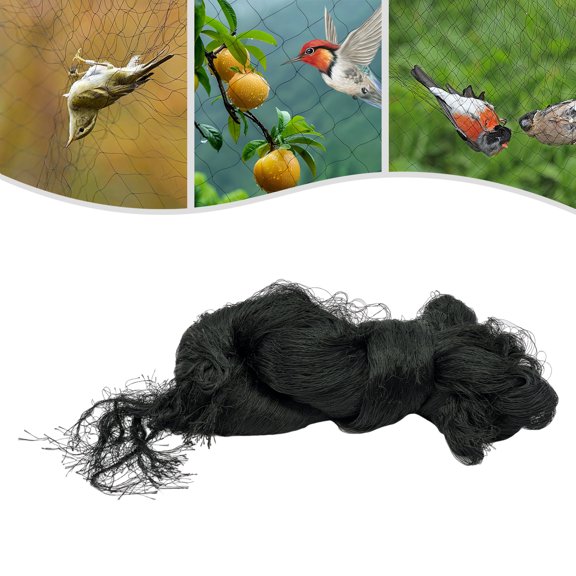 100*50ft Polyester Bird Netting, Heavy Duty Poultry Netting, Garden Netting for Plants, 1.97*1.97'' Mesh Size