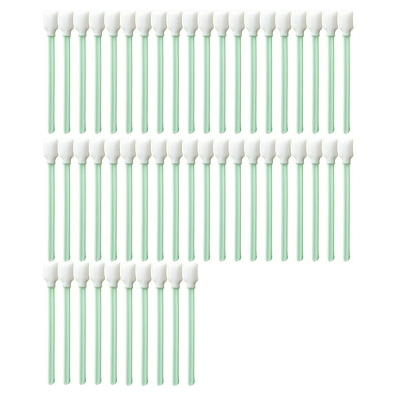 100/50pcs Professional Foam Cleaning Swab Sticks For Lab Dust-Free Cleaning Sponge Tip Swabs Solvent Format Inkjet Printer Optical Equipment