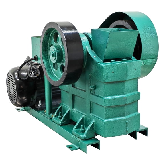 100*60 Mini Jaw Crusher Electric Shatting Grinder Ore Crusher Outlet Size 2mm-10mm 220V