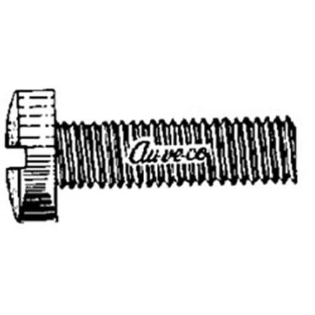 100 6mm X 10mm Slotted Pan Head Metric Machine Screws