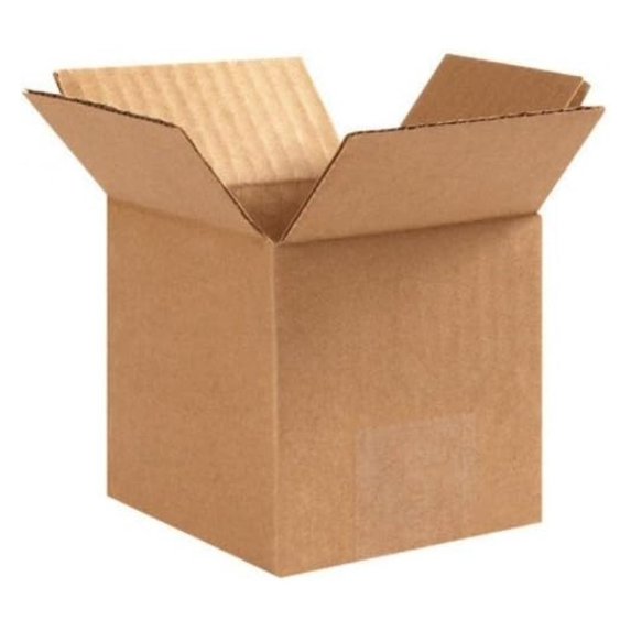 100 6x6x6 Corrugated Box Cardboard Packing Mailing Moving Carton Strong Boxes