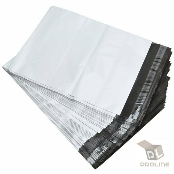 100 7.5x10.5 Poly Mailers Self Sealing Shipping Envelopes Plastic Bags 2.5 Mil
