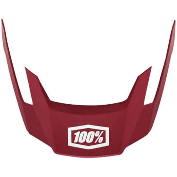 100% Altec Bicycle Helmet Visor Replacement - Deep Red - XS/S