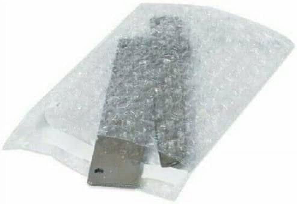 100 - 8x11.5 Bubble Out Pouches Bags Wrap Cushioning Self Seal Clear 8" x 11.5"