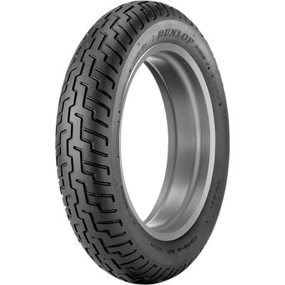 100/90-18 (56H) Dunlop D404 Front Motorcycle Tire Black Wall For Triumph, BMW, Honda, Kawasaki, Moto Guzzi
