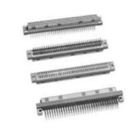 100-964-053 Conn DIN 41612 M 64 POS 2.54mm Solder RA Thru-Hole