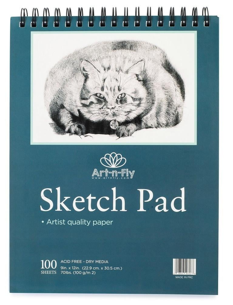 premium sketch pad 9in x 12in, Five Below