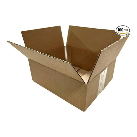 100 9x6x4 Cardboard Paper Boxes Mailing Packing Shipping Box Corrugated Carton